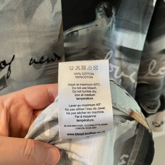 Blood Brother Collage Print Tshirt - Picture 6 of 6